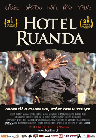 plakat Hotel Ruanda cały film